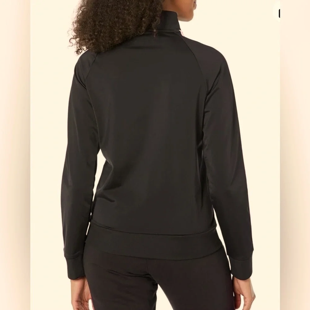 ADIDAS Iconic Women’s Track Jacket with three Iconic stripes on sleeve🔥🔥🔥 - Picture 2 of 13